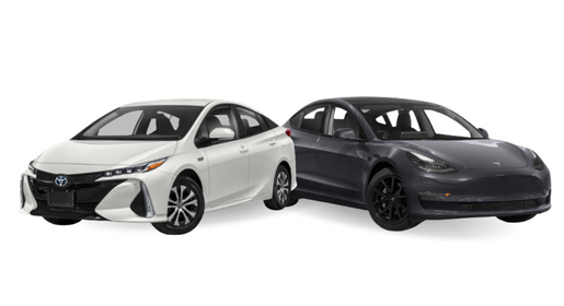 2022 Toyota Prius Prime vs. Tesla Model 3 Frederick, MD