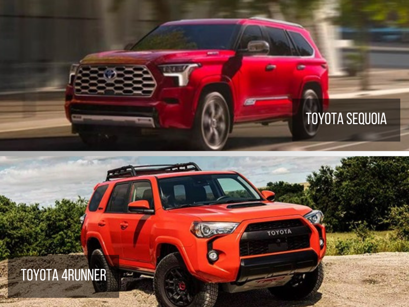 Toyota Sequoia vs 4Runner