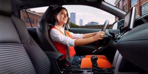 Driving a Toyota in Frederick, MD