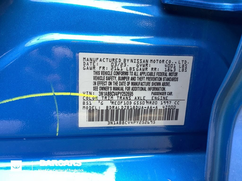 2023 Nissan Sentra SV