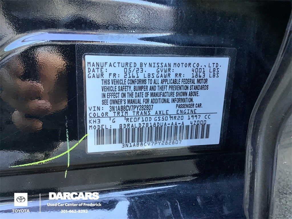 2023 Nissan Sentra SV