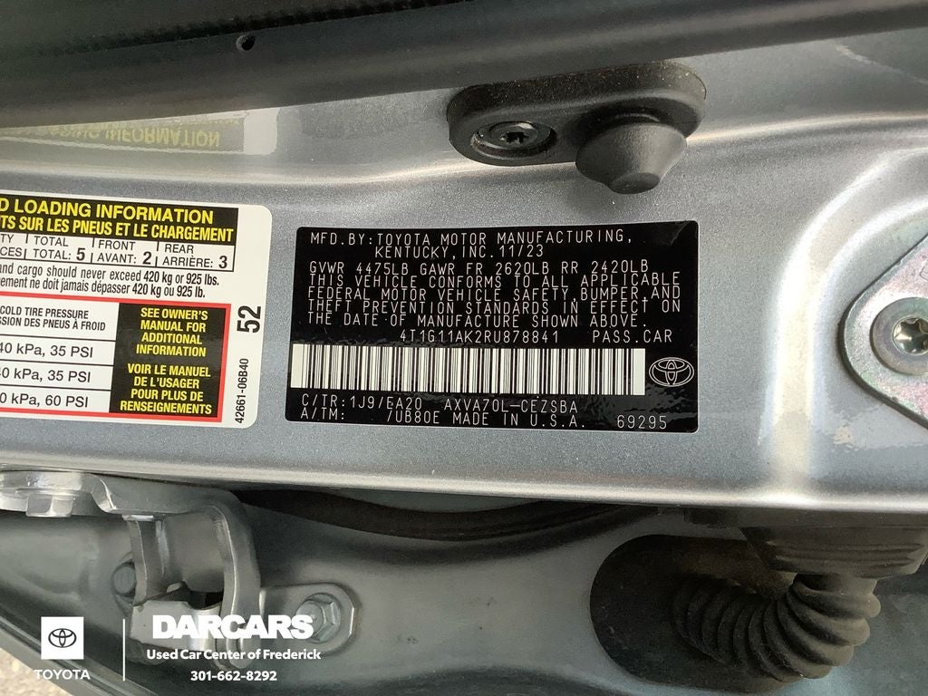 2024 Toyota Camry SE