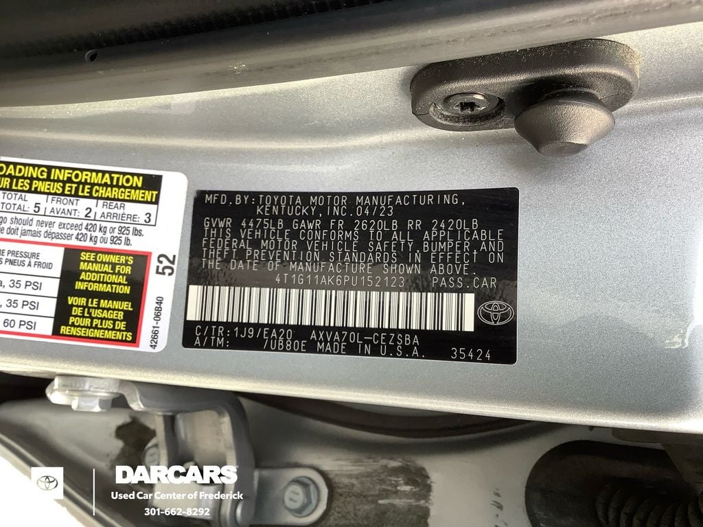 2023 Toyota Camry SE