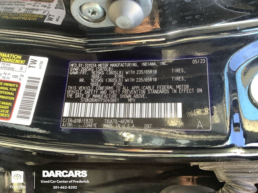 2023 Toyota Highlander XLE