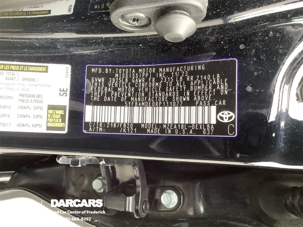 2024 Toyota Corolla LE