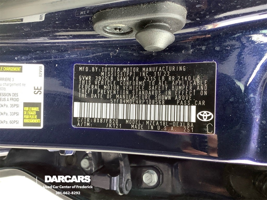 2024 Toyota Corolla LE