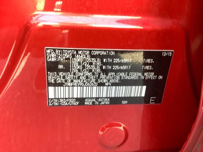 2016 Toyota RAV4 LE