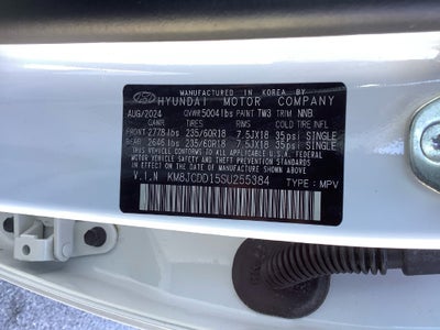 2025 Hyundai Tucson Hybrid SEL Convenience