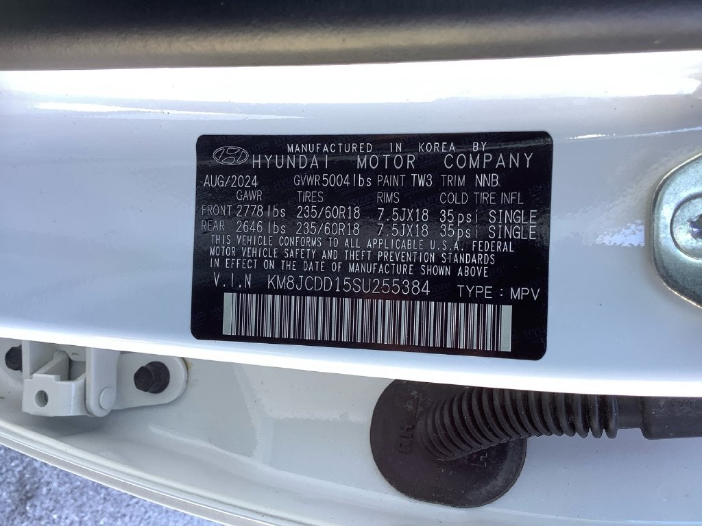 2025 Hyundai Tucson Hybrid SEL Convenience