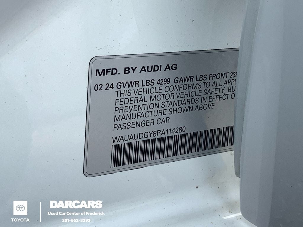 2024 Audi A3 40 Premium FrontTrak