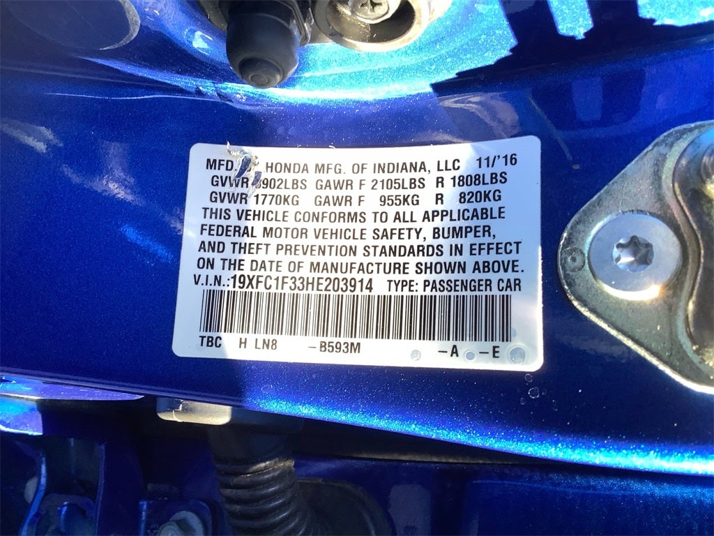 2017 Honda Civic EX-T