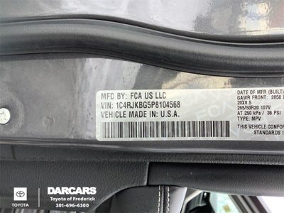 2023 Jeep Grand Cherokee L Black Appearance Pkg Limited