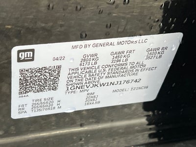 2022 Chevrolet Traverse RS