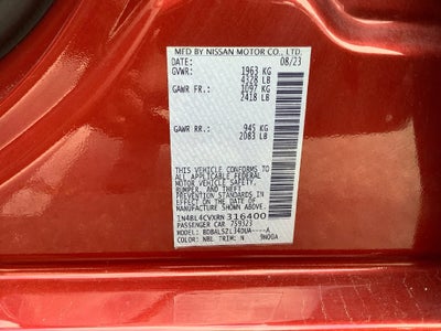 2024 Nissan Altima 2.5 SR