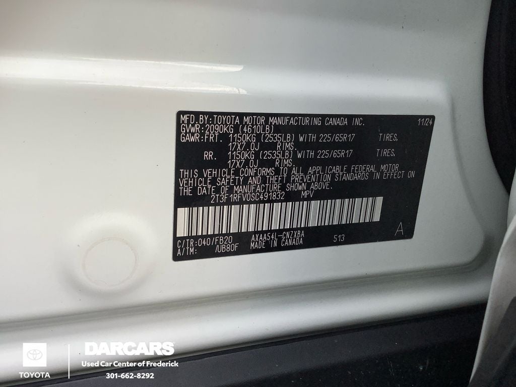2025 Toyota RAV4 LE