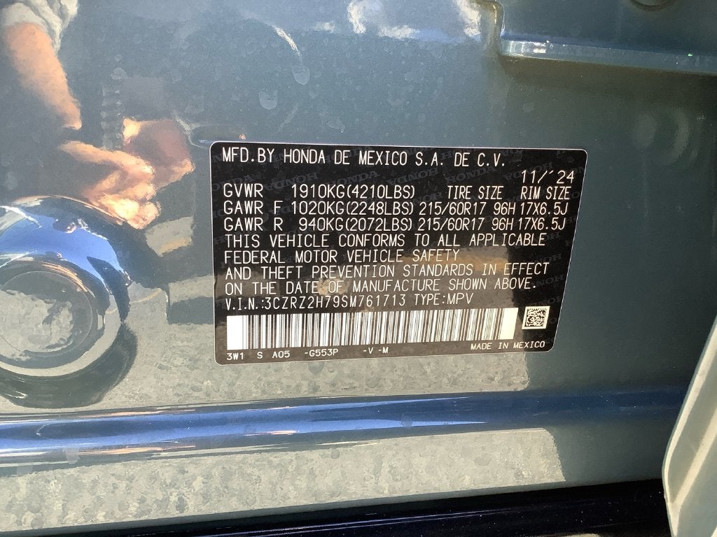 2025 Honda HR-V EX-L