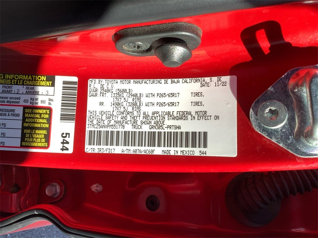 2023 Toyota Tacoma TRD Sport V6