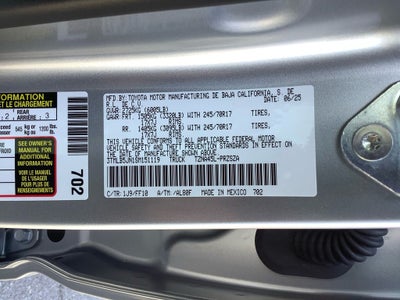 2025 Toyota Tacoma SR5