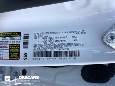 2025 Toyota Tacoma SR5