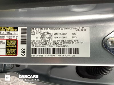 2025 Toyota Tacoma SR5