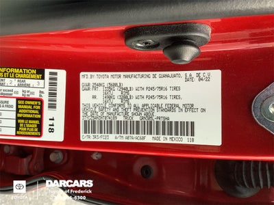 2022 Toyota Tacoma SR5 V6