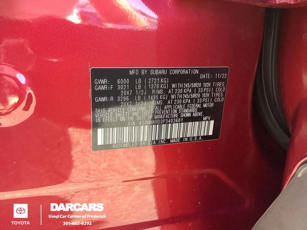 2023 Subaru Ascent Limited