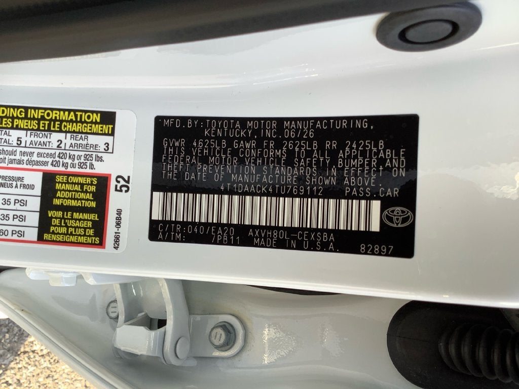2026 Toyota Camry SE