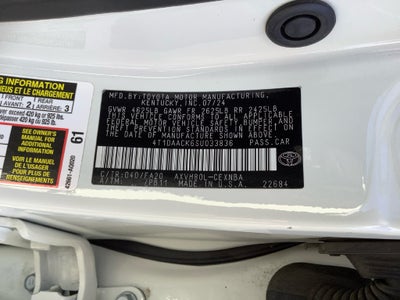 2025 Toyota Camry LE
