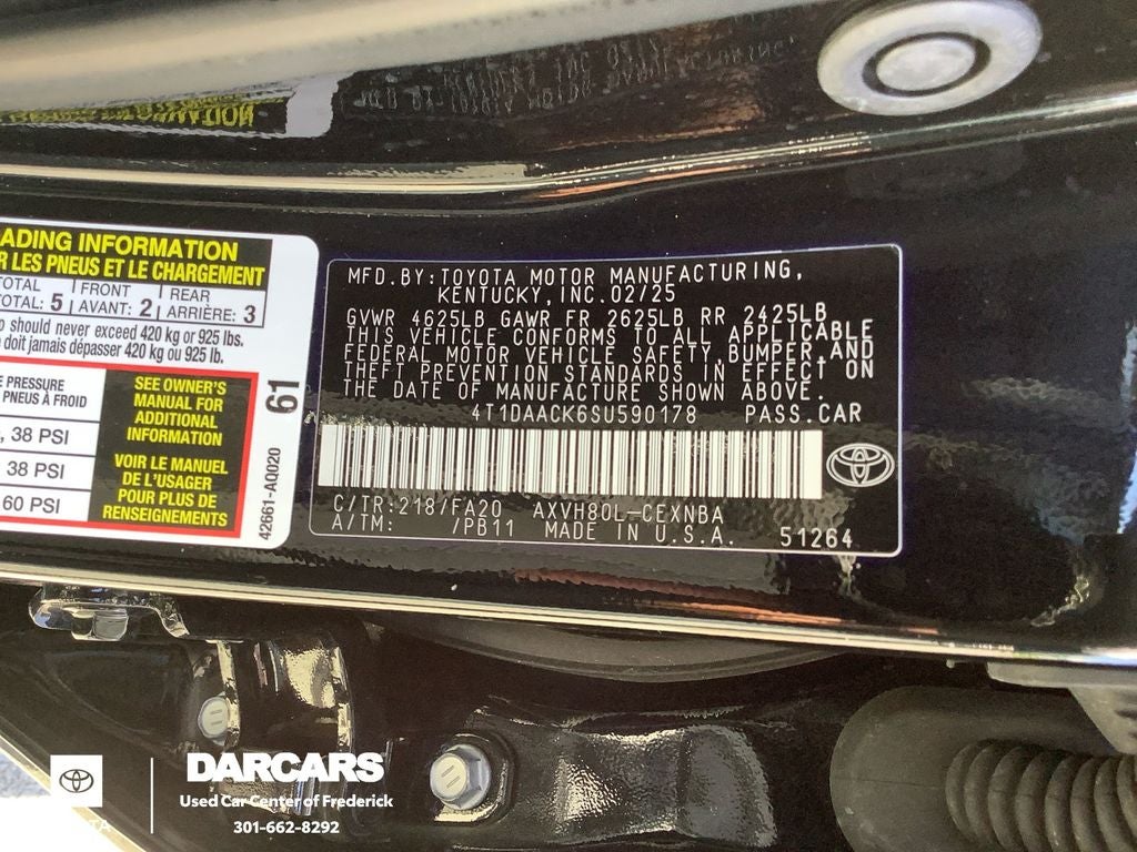 2025 Toyota Camry LE