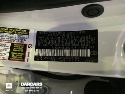 2025 Toyota Camry PREMIUM PLUS PKG XSE