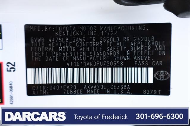 2023 Toyota Camry SE