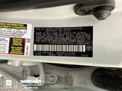 2023 Toyota Camry SE