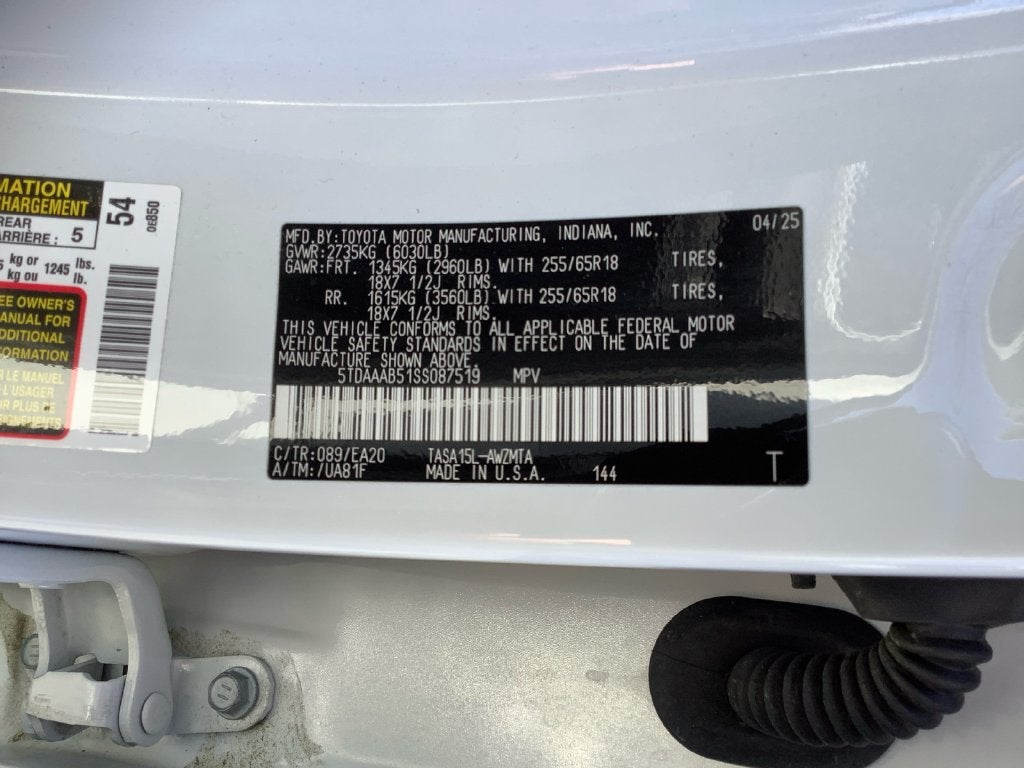2025 Toyota Grand Highlander XLE