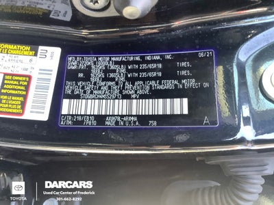 2021 Toyota Highlander Hybrid XLE