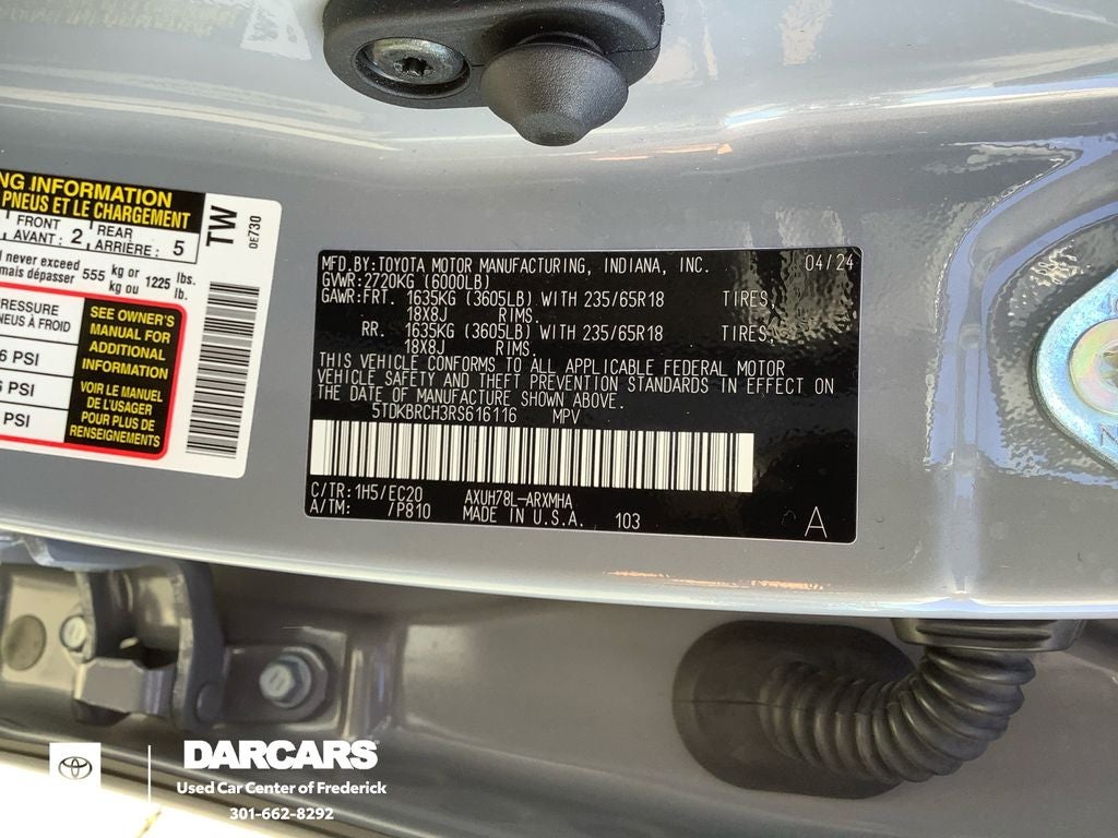 2024 Toyota Highlander Hybrid XLE