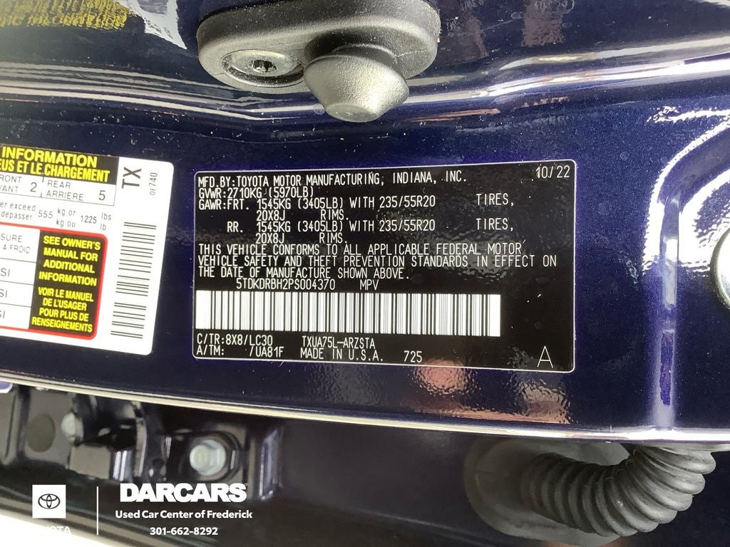 2023 Toyota Highlander XSE