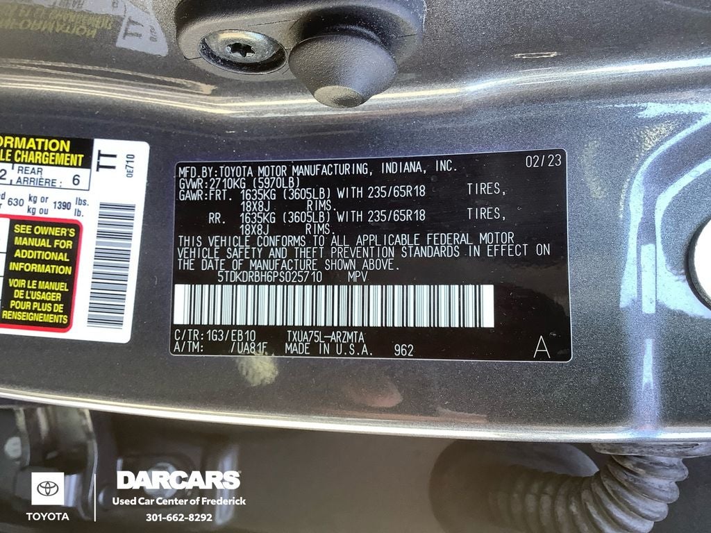 2023 Toyota Highlander XLE