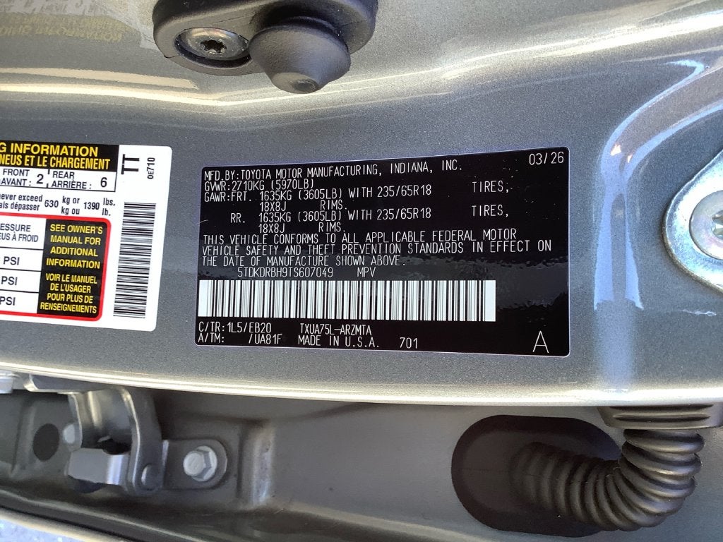 2026 Toyota Highlander XLE
