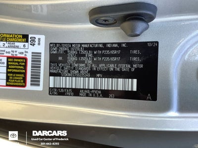 2025 Toyota Sienna LE 8 Passenger