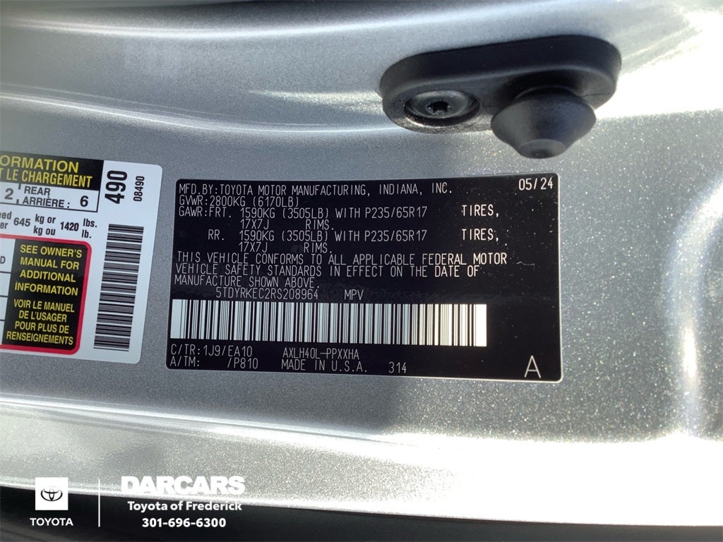 2024 Toyota Sienna XLE