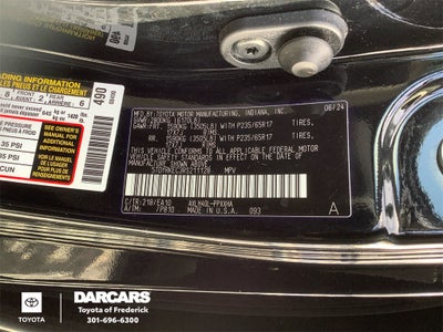 2024 Toyota Sienna XLE 8 Passenger