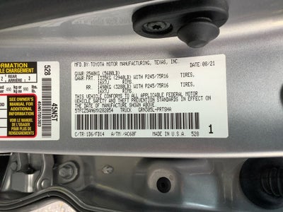 2021 Toyota Tacoma SR V6