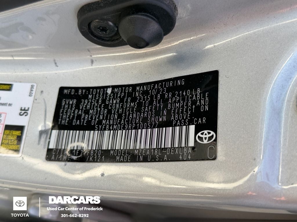 2024 Toyota Corolla LE