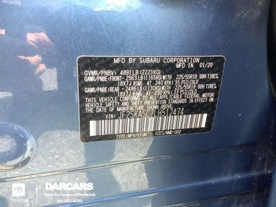 2020 Subaru Forester Limited