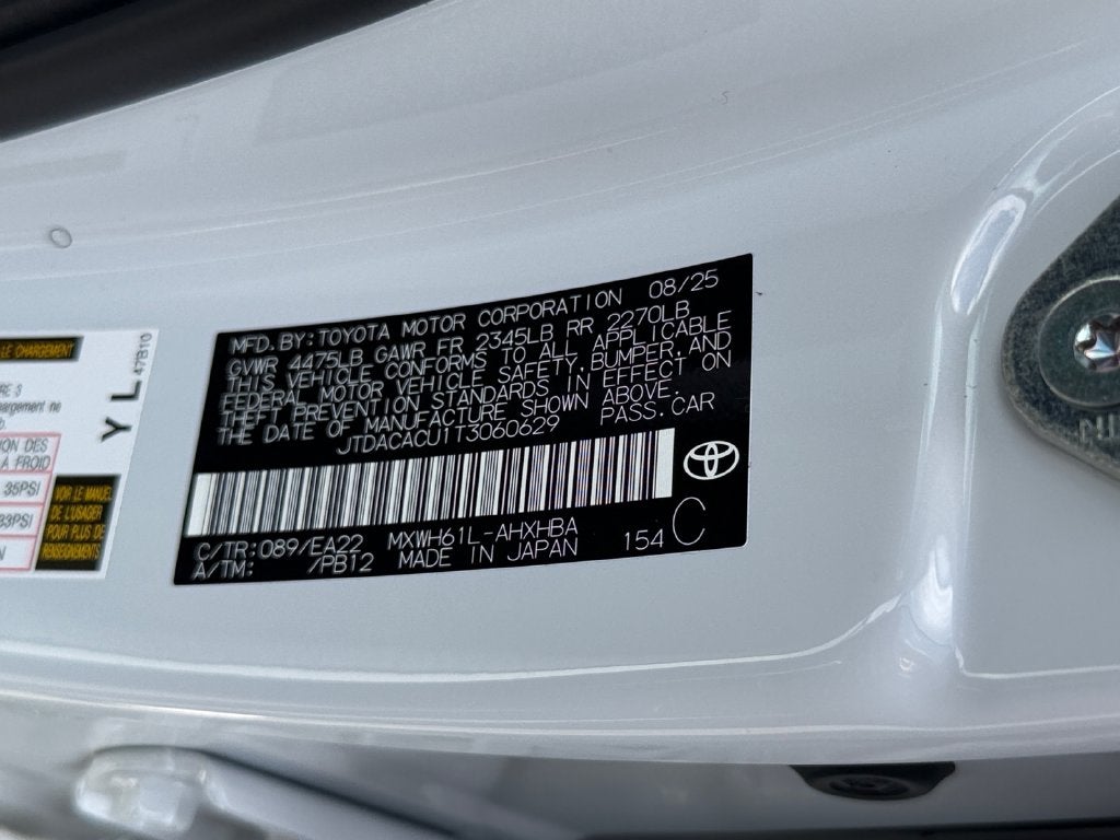 2026 Toyota Prius Plug-In Hybrid XSE Premium