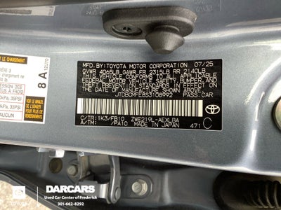 2025 Toyota Corolla Hybrid LE