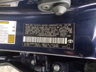 2025 Toyota Corolla Hybrid LE