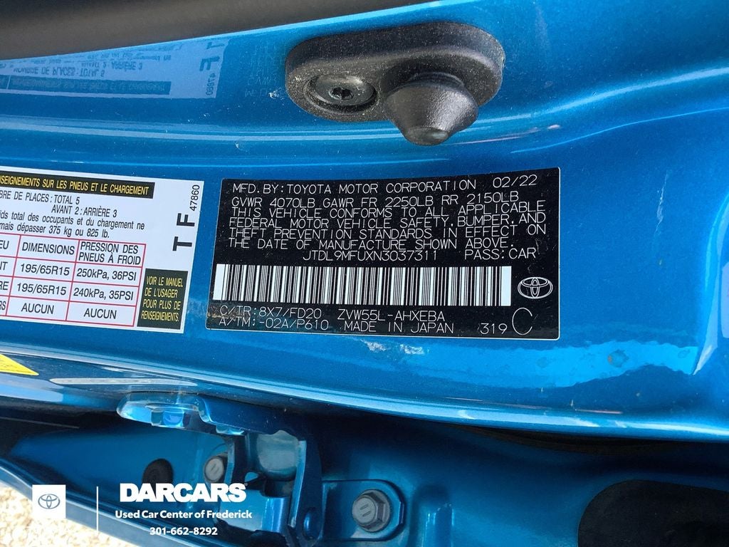 2022 Toyota Prius LE AWD-e