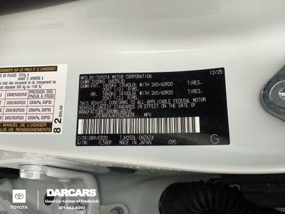 2026 Toyota Land Cruiser Base