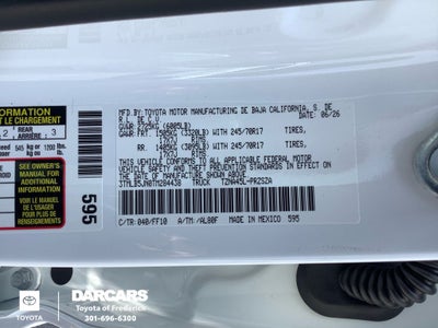 2026 Toyota Tacoma SR5